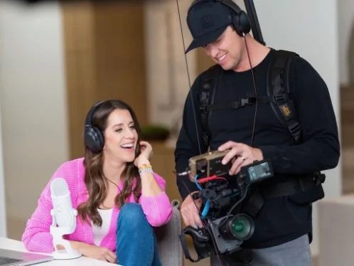 Tidal Media Co crew on set