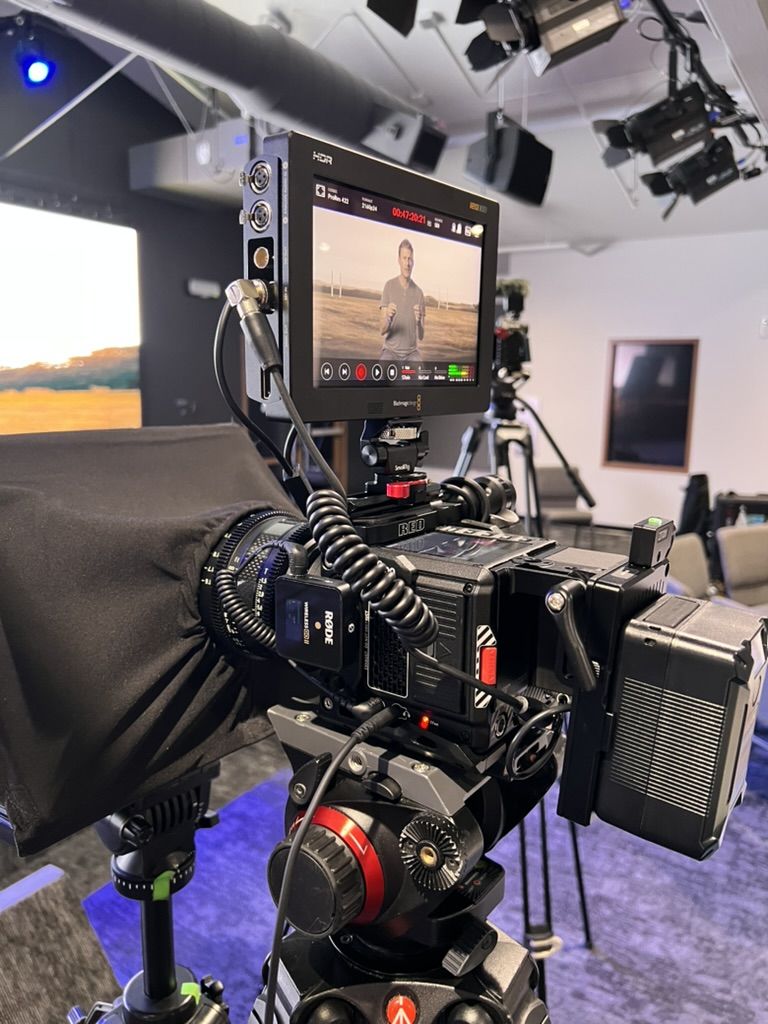 Tidal Media Co crew on set