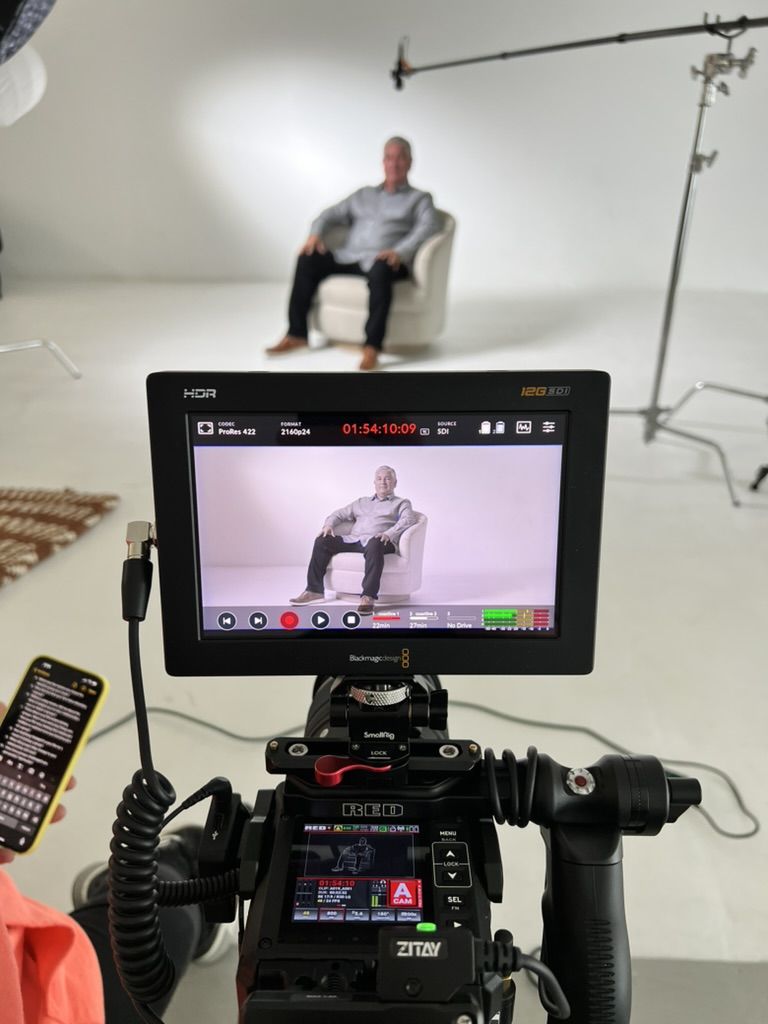 Tidal Media Co crew on set