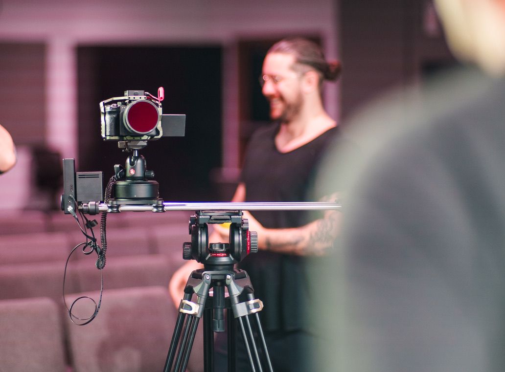 Tidal Media Co crew on set