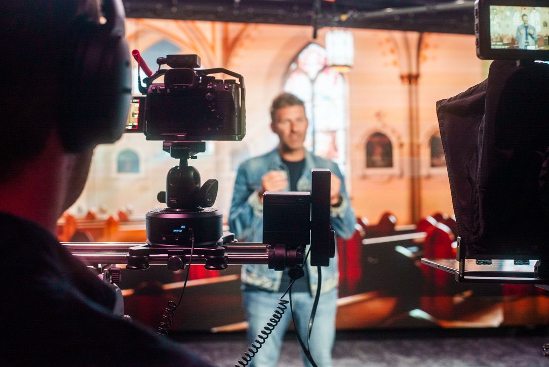 Tidal Media Co crew on set