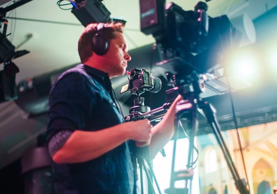 Tidal Media Co crew on set