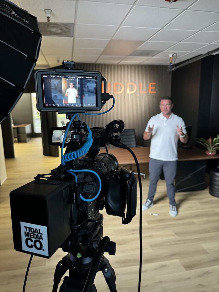 Tidal Media Co crew on set
