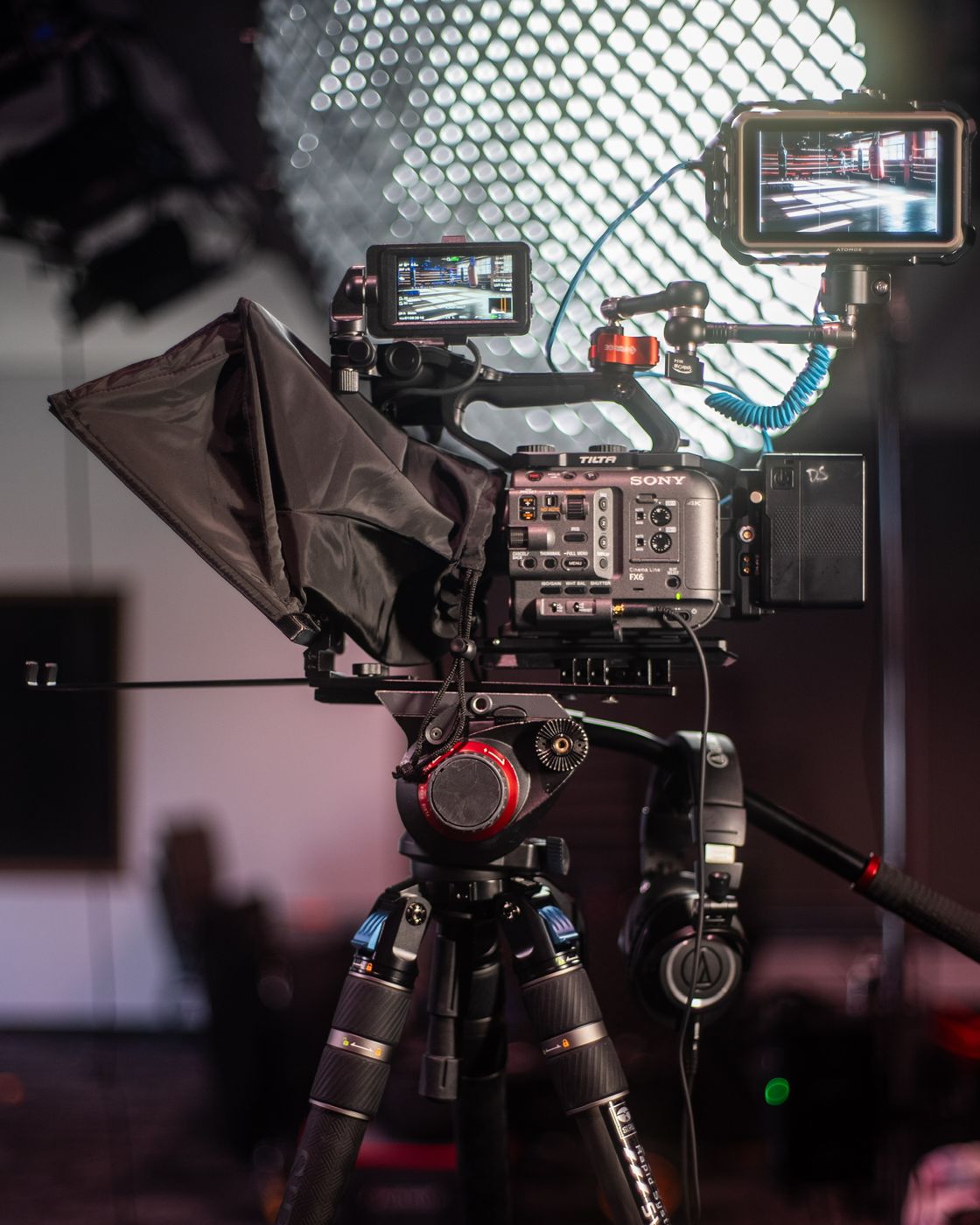 Tidal Media Co crew on set