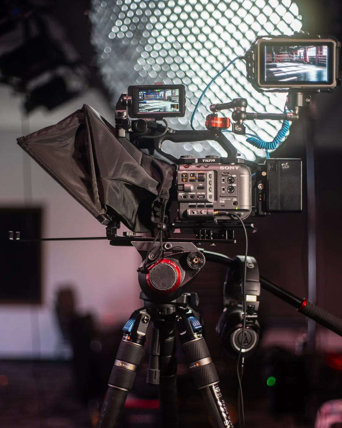 Tidal Media Co crew on set