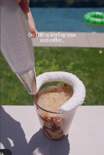 S'Mores Iced Coffee reel